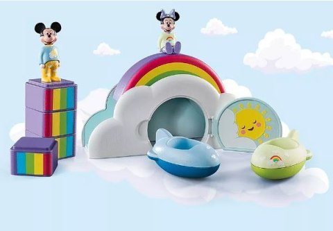 Zestaw z figurkami 1.2.3 disney 71319 domek w chmurach miki i minnie Zestaw z figurkami 1.2.3 disney 71319 domek w chmurach miki i minnie