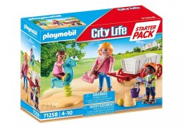 Zestaw z figurkami city life 71258 starter pack opiekunka z wózkiem