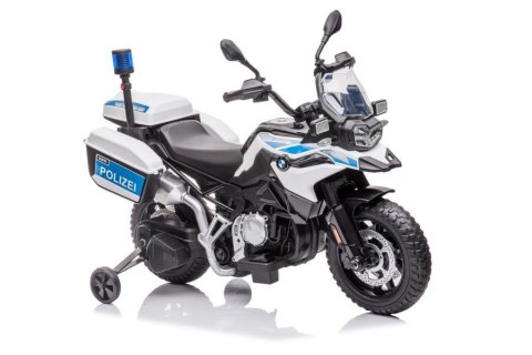 Motor Na Akumulator Policyjny JT5002B Biały Motor Na Akumulator Policyjny JT5002B Biały