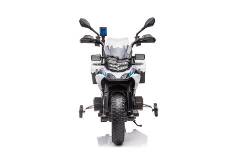 Motor Na Akumulator Policyjny JT5002B Biały Motor Na Akumulator Policyjny JT5002B Biały