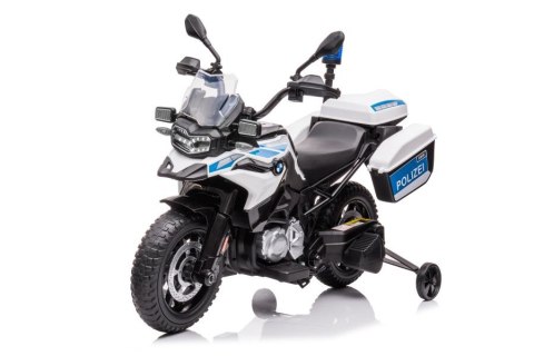 Motor Na Akumulator Policyjny JT5002B Biały Motor Na Akumulator Policyjny JT5002B Biały