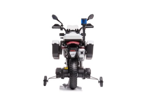 Motor Na Akumulator Policyjny JT5002B Biały Motor Na Akumulator Policyjny JT5002B Biały
