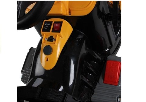 Traktor na akumulator z Łyżką Koparka Pomarańczowy Traktor na akumulator z Łyżką Koparka Pomarańczowy