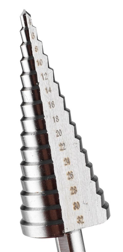 Wiertło stopniowe 4-32 mm Wiertło stopniowe 4-32 mm