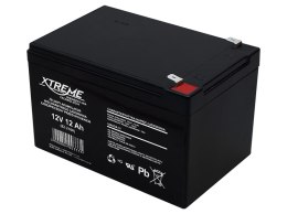 82-216# Akumulator żelowy 12v 12ah xtreme 152x75x99_6,5
