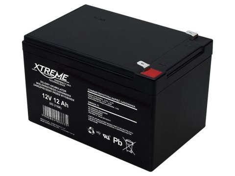 82-216# Akumulator żelowy 12v 12ah xtreme 152x75x99_6,5 82-216# Akumulator żelowy 12v 12ah xtreme 152x75x99_6,5
