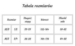 Bielizna- Kabarette/Rajstopy 153 CZARNE M/L