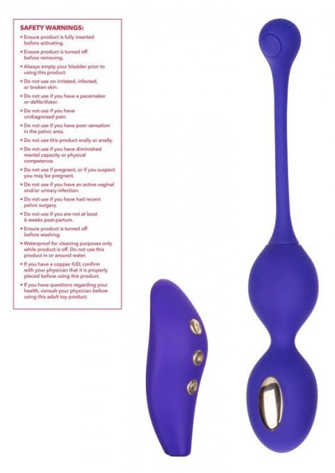 Estim Dual Kegel Exerciser Blue Estim Dual Kegel Exerciser Blue