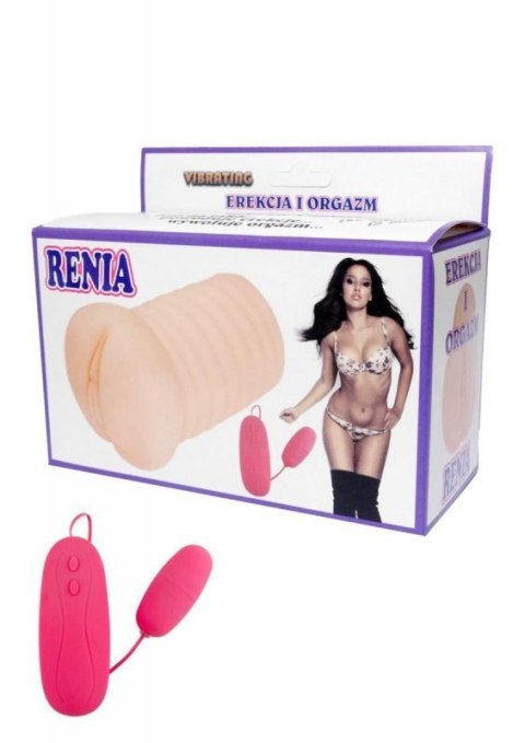 Masturbator-Vagina z wibracją 650g-RENIA Masturbator-Vagina z wibracją 650g-RENIA