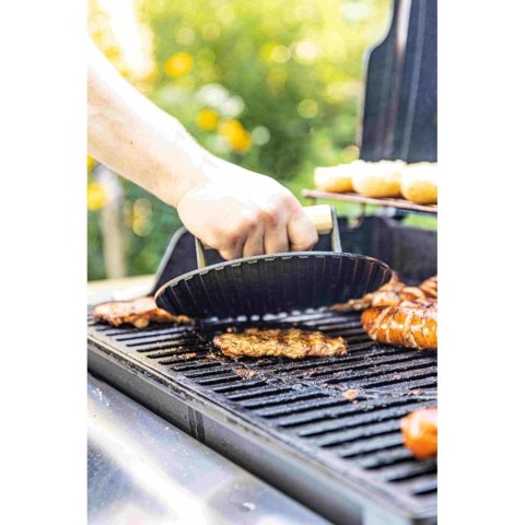 PRASKA ŻELIWNA DO MIĘSA BURGERÓW 18 CM KINGHOFF KH-1759 PRASKA ŻELIWNA DO MIĘSA BURGERÓW 18 CM KINGHOFF KH-1759