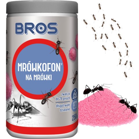 BROS - Mrówkofon - środek na mrówki 250g BROS - Mrówkofon - środek na mrówki 250g