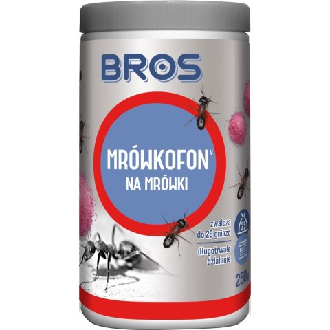 BROS - Mrówkofon - środek na mrówki 250g BROS - Mrówkofon - środek na mrówki 250g