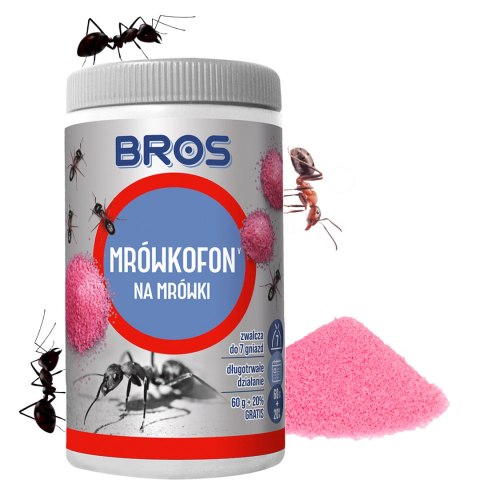 BROS - Mrówkofon - środek na mrówki 60g BROS - Mrówkofon - środek na mrówki 60g