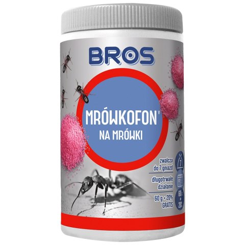 BROS - Mrówkofon - środek na mrówki 60g BROS - Mrówkofon - środek na mrówki 60g