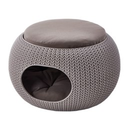 Legowisko dla zwierząt Curver Knit beżowe