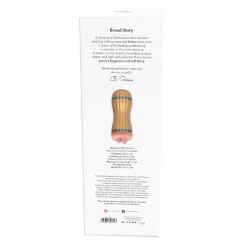 Masturbator- Bevis - 36 functions USB Masturbator- Bevis - 36 functions USB
