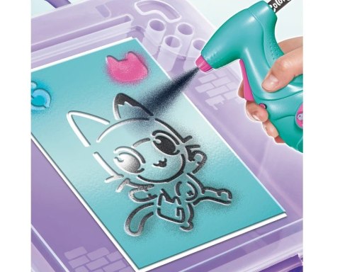 Zestaw koci domek gabi walizeczka kociej artystki