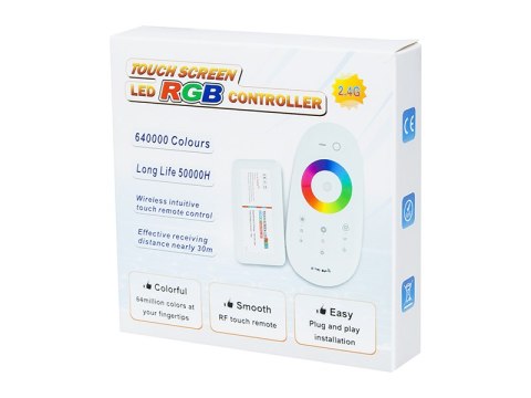 70-769# Sterownik rgb 216w z pilotem rf+ściemn 1 strefa, mi-light 70-769# Sterownik rgb 216w z pilotem rf+ściemn 1 strefa, mi-light