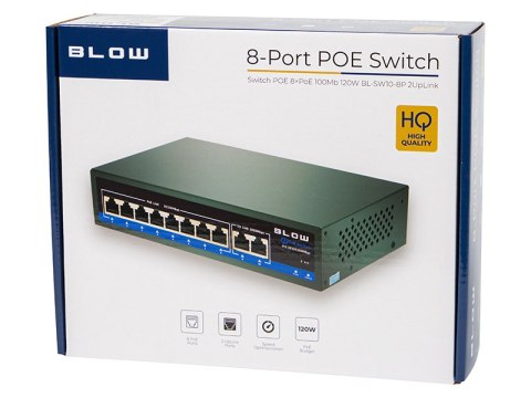 77-936# Switch blow 8xpoe 100mb 100w bl-sw10-8p 2uplink" 77-936# Switch blow 8xpoe 100mb 100w bl-sw10-8p 2uplink"