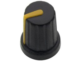 7973# Głka pot czarna śred - 10mm wsk.srebrny`