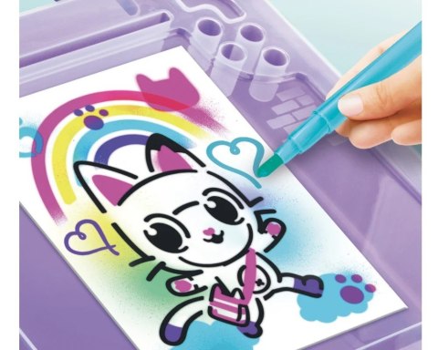 Zestaw koci domek gabi walizeczka kociej artystki