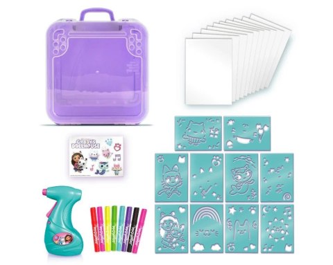 Zestaw koci domek gabi walizeczka kociej artystki