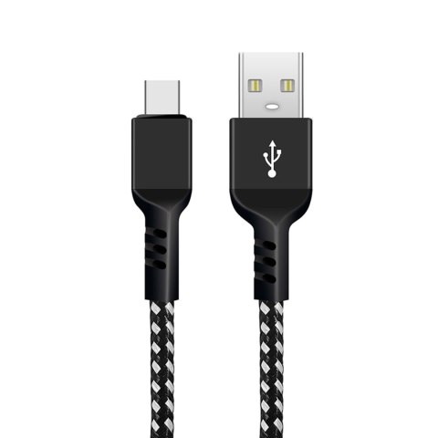 Kabel USB C Maclean, wspierający Fast Charge, przesył danych, 2.4A, 5V/2.4A, czarny, dł. 2m, MCE482 Kabel USB C Maclean, wspierający Fast Charge, przesył danych, 2.4A, 5V/2.4A, czarny, dł. 2m, MCE482
