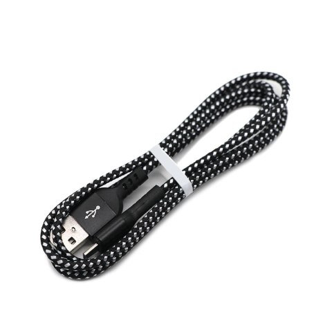 Kabel USB C Maclean, wspierający Fast Charge, przesył danych, 2.4A, 5V/2.4A, czarny, dł. 2m, MCE482 Kabel USB C Maclean, wspierający Fast Charge, przesył danych, 2.4A, 5V/2.4A, czarny, dł. 2m, MCE482