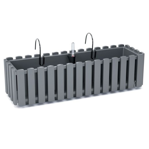Skrzynka balkonowa z hakami Boardee Fencycase DDEF600W szara Skrzynka balkonowa z hakami Boardee Fencycase DDEF600W szara