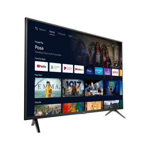 Telewizor TCL 40" FHD AndroidTV DVB-T2/C/S2 H.265 HEVC Telewizor TCL 40" FHD AndroidTV DVB-T2/C/S2 H.265 HEVC