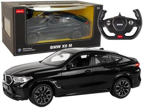 Auto R/C Bmw X6 M 1:14 Rastar Czarne Auto R/C Bmw X6 M 1:14 Rastar Czarne