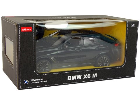 Auto R/C Bmw X6 M 1:14 Rastar Czarne Auto R/C Bmw X6 M 1:14 Rastar Czarne