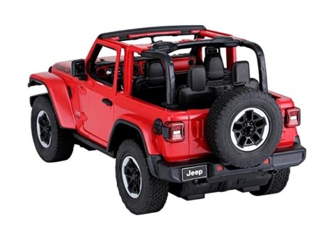 Auto R/C Jeep Wrangler Rubicon 1:14 Rastar Czerwony Auto R/C Jeep Wrangler Rubicon 1:14 Rastar Czerwony