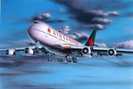 Model plastikowy boeing 747