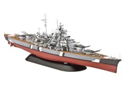 Model plastikowy okręt wojenny bismarck