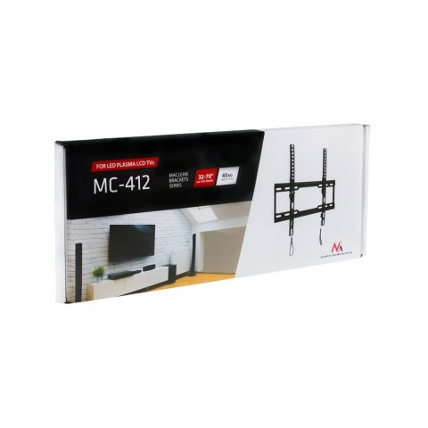 Uchwyt do TV Maclean, max VESA 400x400, 32-70", 45kg, reg. odchylenia +0°~-10°, MC-412 Uchwyt do TV Maclean, max VESA 400x400, 32-70", 45kg, reg. odchylenia +0°~-10°, MC-412
