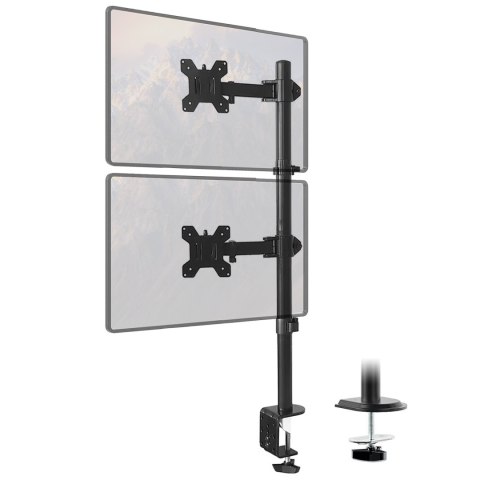 Uchwyt do monitora Maclean, max VESA 100x100, 13-27", 9kg, MC-967 Uchwyt do monitora Maclean, max VESA 100x100, 13-27", 9kg, MC-967
