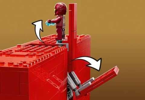 76313 - LEGO Super Heroes - Logo MARVEL z minifigurkami 76313 - LEGO Super Heroes - Logo MARVEL z minifigurkami