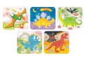 Puzzle układam dinozaury
