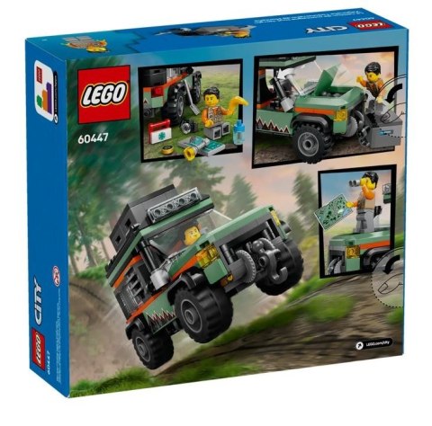 Klocki city 60447 górska ciężarówka terenowa 4x4 Klocki city 60447 górska ciężarówka terenowa 4x4