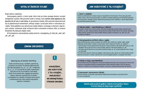 Książeczki sylaby i słowa. Łatwa nauka czytania - zestaw 20 książek Książeczki sylaby i słowa. Łatwa nauka czytania - zestaw 20 książek