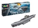 Model plastikowy german submarine t.ix c/40 1/144
