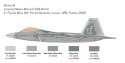 Model plastikowy lockheed martin f-22a raptor