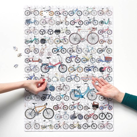 Puzzle 1000 elementów puzzlove rowery Puzzle 1000 elementów puzzlove rowery