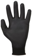 Rękawice Robocze MERCATOR Tech Black+Black PU - 120 Par (7 - S)