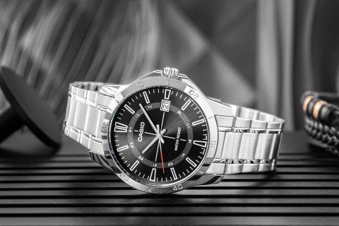 Zegarek Męski CASIO MTP-V004D-1CUDF + BOX Zegarek Męski CASIO MTP-V004D-1CUDF + BOX