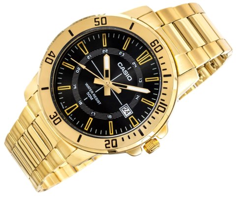 Zegarek Męski CASIO MTP-VD01G-1CVUDF + BOX Zegarek Męski CASIO MTP-VD01G-1CVUDF + BOX