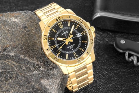 Zegarek Męski CASIO MTP-VD01G-1CVUDF + BOX Zegarek Męski CASIO MTP-VD01G-1CVUDF + BOX