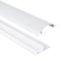 Aluminiowa listwa maskująca do kabli Maclean, 62x20x750mm, biała, MC-814 W Aluminiowa listwa maskująca do kabli Maclean, 62x20x750mm, biała, MC-814 W