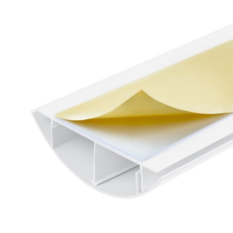 Aluminiowa listwa maskująca do kabli Maclean, 62x20x750mm, biała, MC-814 W Aluminiowa listwa maskująca do kabli Maclean, 62x20x750mm, biała, MC-814 W